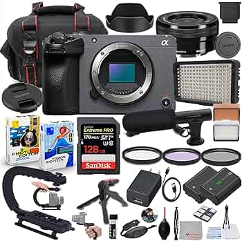 SONY FX30（ILME-FX30） Amazon.com : Sony FX30 Cinema Line Camera Body (ILME-FX30B) – 26MP